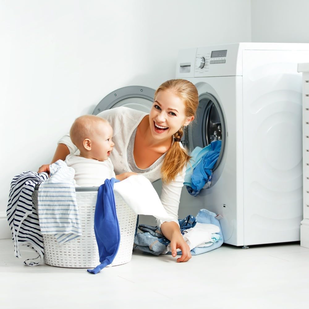 Séchoir Étendoir à Linge Pliable avec Ailes Blanc, Surface de Pose de 20 m, fabriqué en résine résistante, avec Verrouillage de sécurité, résistant au Soleil et aux intempéries