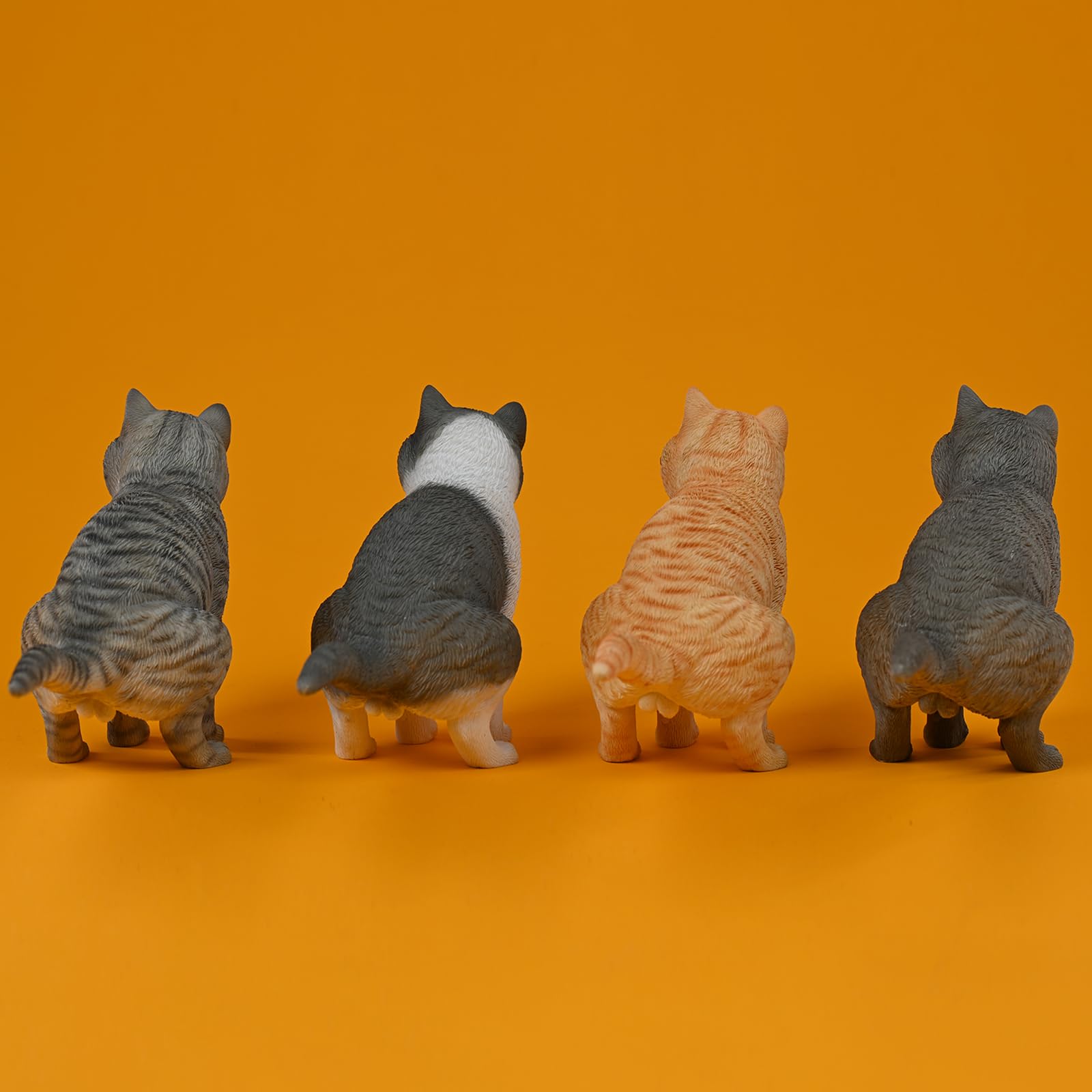 Amazon.co.jp: JXK 猫 フィギュア 樹脂製 猫の置物 インテリア | 猫を