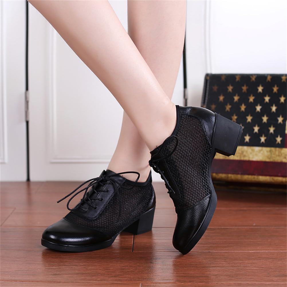 Zapatos Modernos De Bailarina con Encaje para Mujer Zapatos Atléticos para Caminar