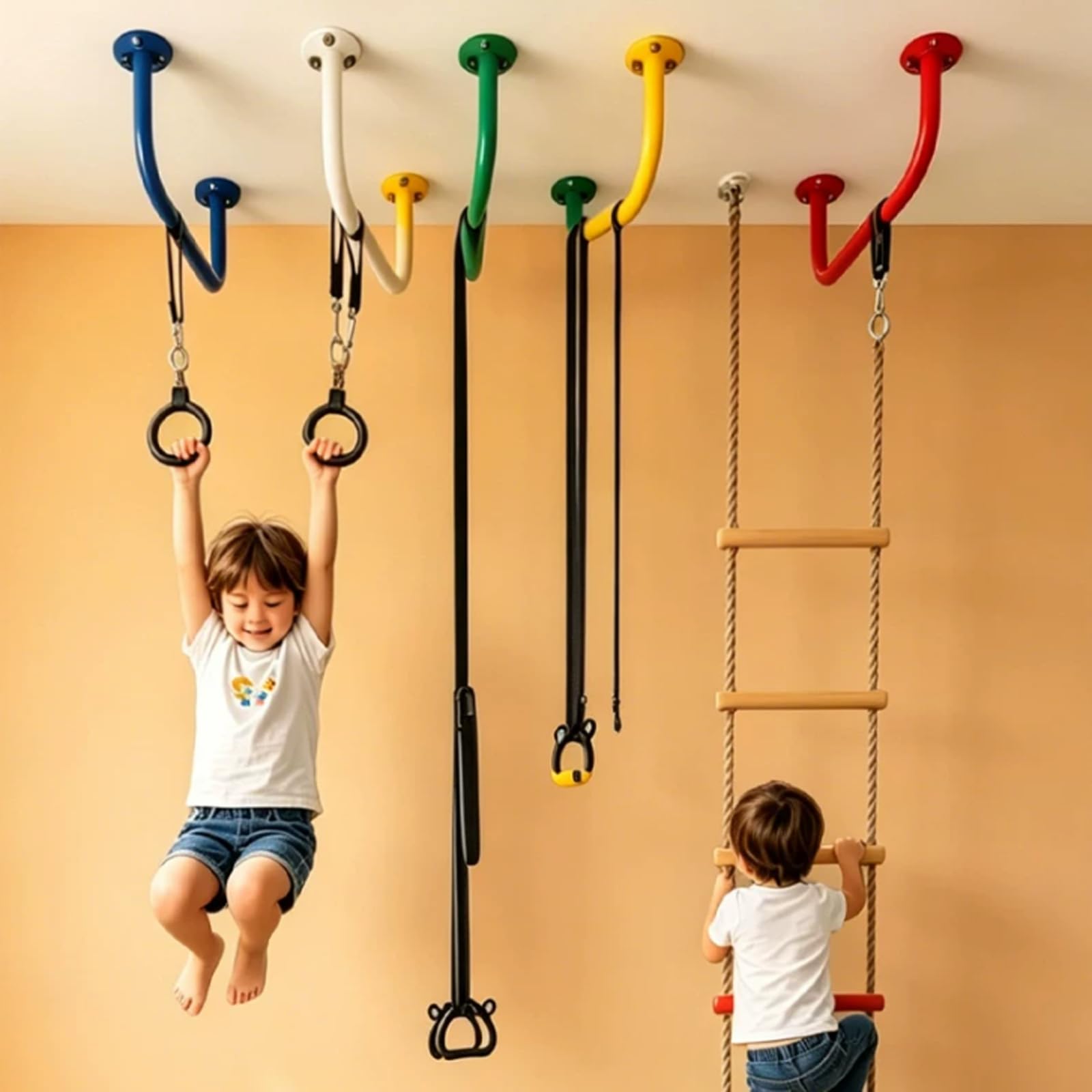 Agarre De Entrenamiento De Escalada para Montaje En Pared En Interiores
