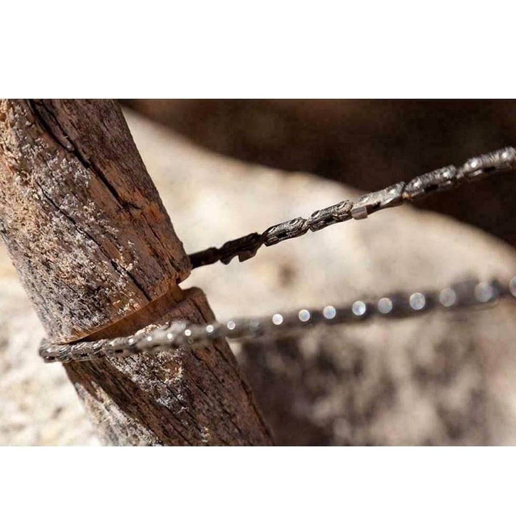 Cuchillas de sierra de cadena de cuerda de mano de árbol de alto alcance de 48 pulgadas en ambos lados herramienta al aire libre