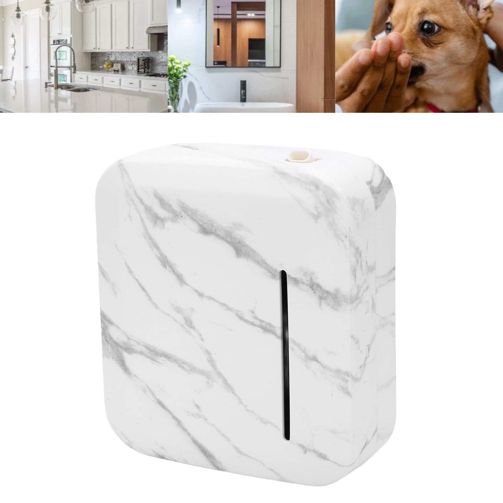 Zunate Macchina per Profumare Senza Acqua Smart Sensing con APP, Diffusore di Profumo a Batteria per Hotel Domestici, Clubhouse, Sauna, SPA, Macchina per Aromatizzare 150 Ml con Rilascio Automatico