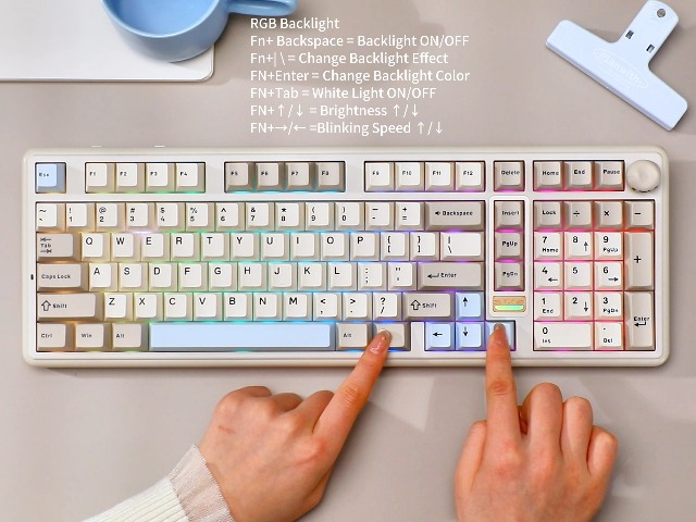 Amazon | YUNZII B98 PRO QMK/VIA ワイヤレス メカニカル ゲーミング