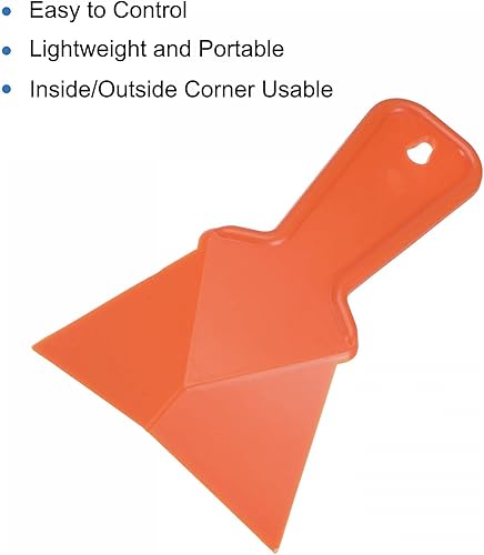 Miniatura 9 de uxcell Paleta de esquina interior de 4 pulgadas, herramienta de esquina de paneles de yeso de plástico, verde 2 piezas