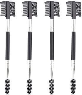 4 cepillos de cejas dúo, cepillo de pestañas,...