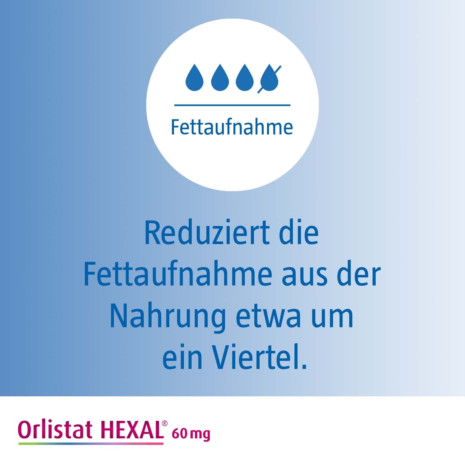 Orlistat HEXAL® 60 mg Hartkapseln (3x84 St.) | Effektiver abnehmen | Mit 3-fach-Wirkung