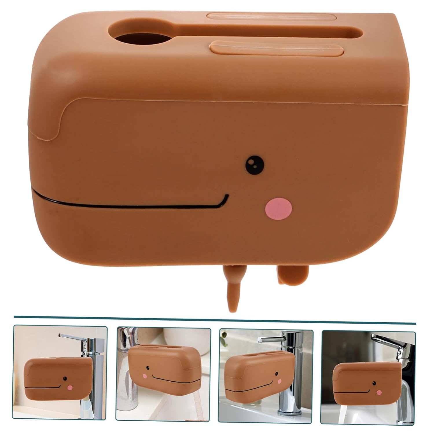 Bathtub Faucet Cover Silicone Spout Protector for Boy Girl and Elderly Easy to Install Bath Safety Product Prevents Injuries and Damage