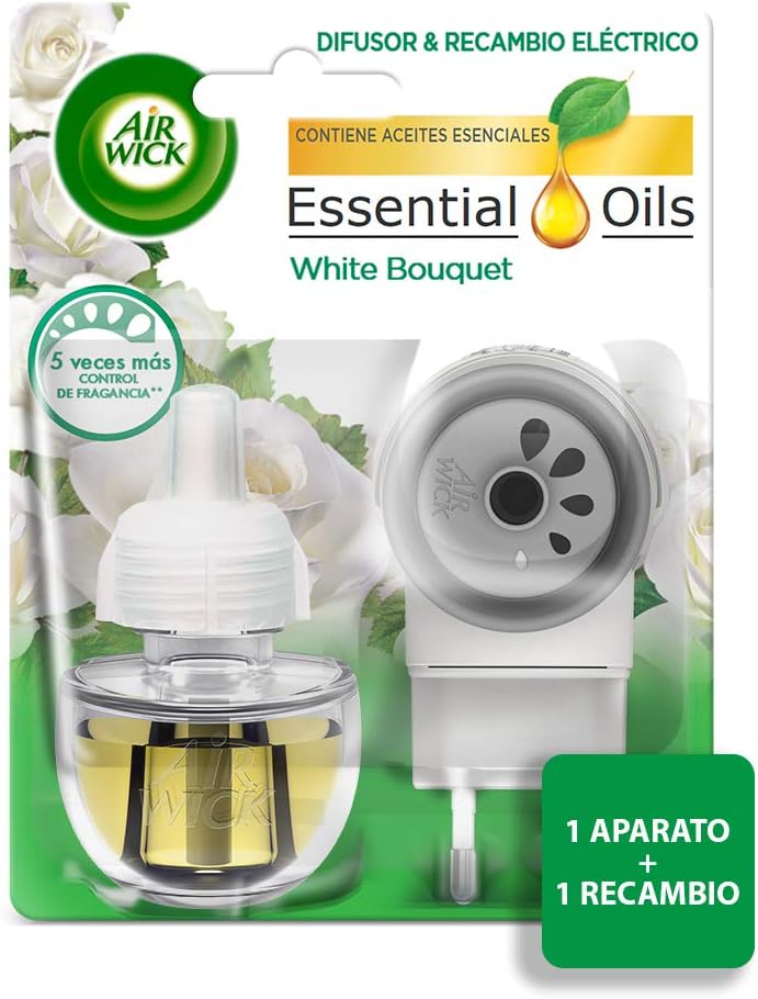 Air Wick - Electric Air Freshener Bouquet Of White Flowers 8.3000000000000007X35X11 Cm 0
