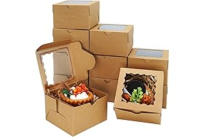 Exquisite 20pcs Cookie Boxes for Your Baking Delights