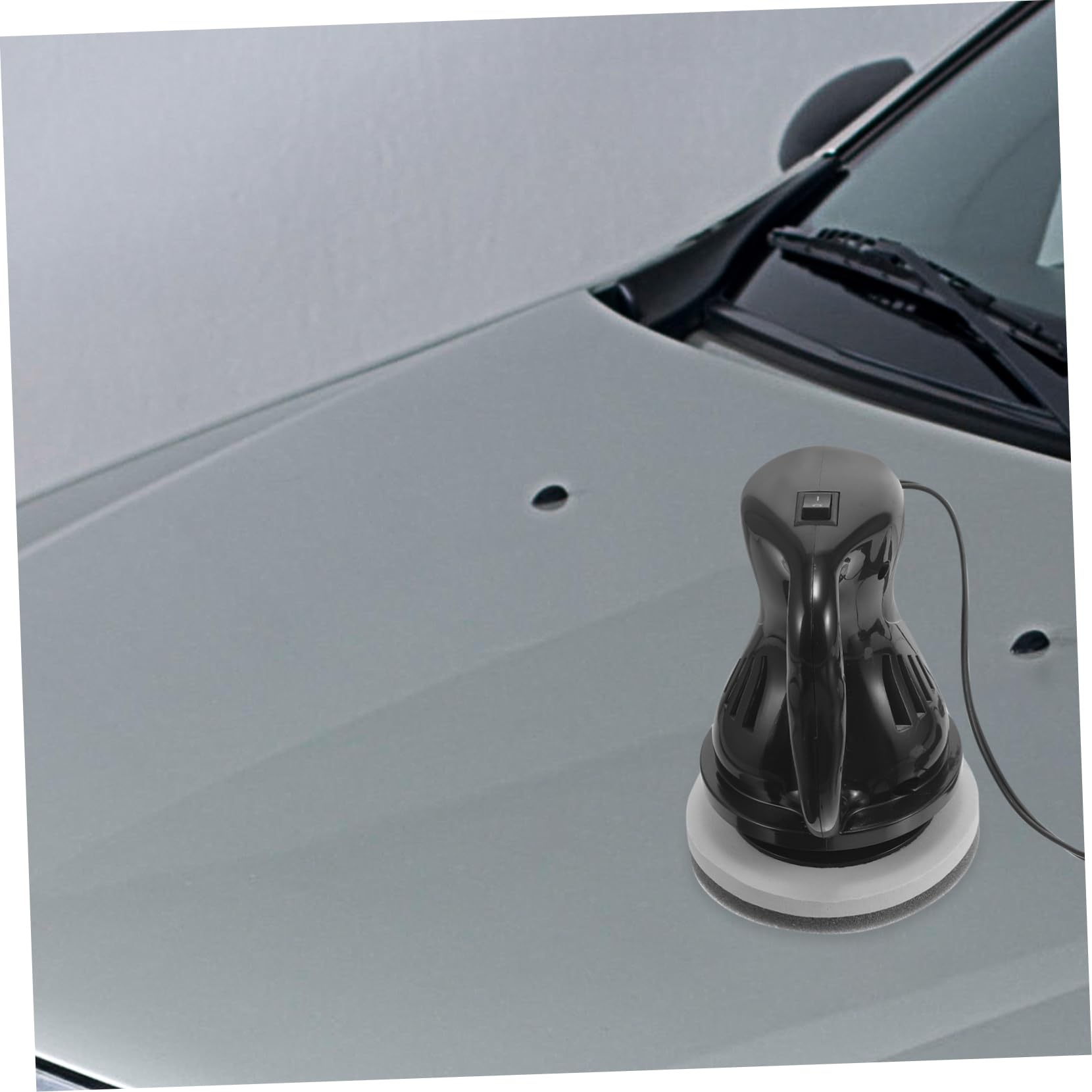 12v Lucidatrice Per Auto Macchina Per Lucidatura e Applicazione Cera Design Ergonomico e Antiscivolo Perfetta Per Dettagli Auto e Manutenzione Veicoli Nero