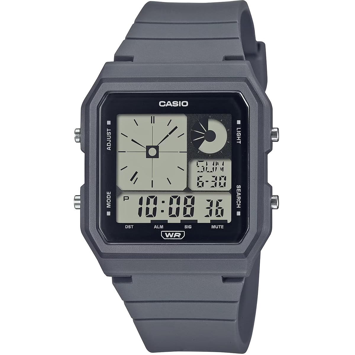 [カシオ] CASIO スタンダード アナログ表示付き デジタル 腕時計 LF-…