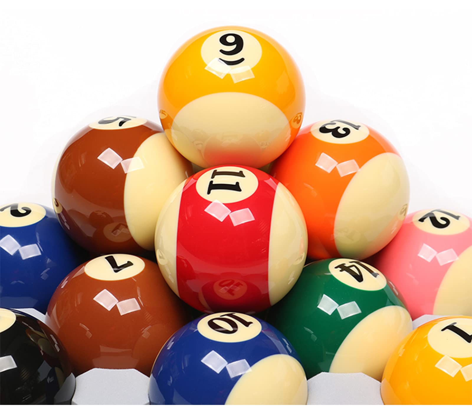 ビリヤードの球です Amazon | ATNCKS ビリヤードボール 規定サイズ 2-1/4インチ ビリヤード