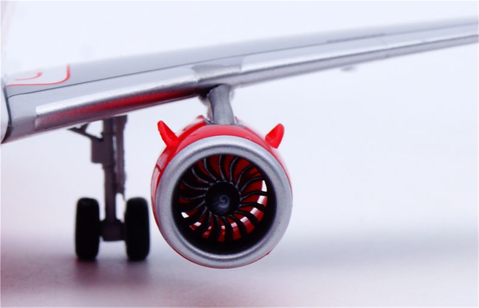 Vantor Repliki modeli samolotów 18CM 1/200 zestaw modeli do składania samolotu dla Air India A320neo VT-CIO Gandhi na dużą skalę Diecast miniatura