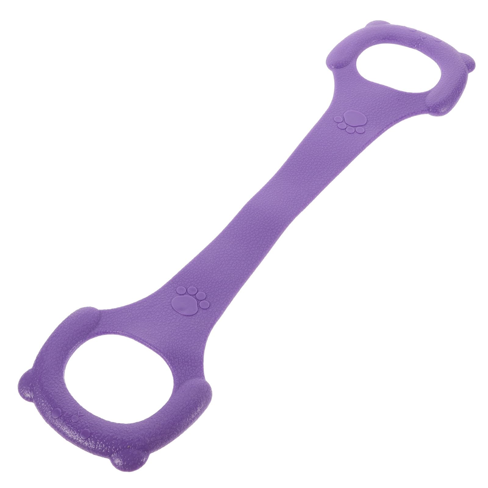 Bear-Shaped Elastic Resistance Bands for Workout Stretching and Yoga, High-Elasticity Purple Yoga Strap for Fitness Training and Flexibility Exercises
