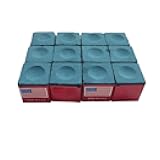 Master Billiard/Pool Cue Chalk Box, 12 Cubes