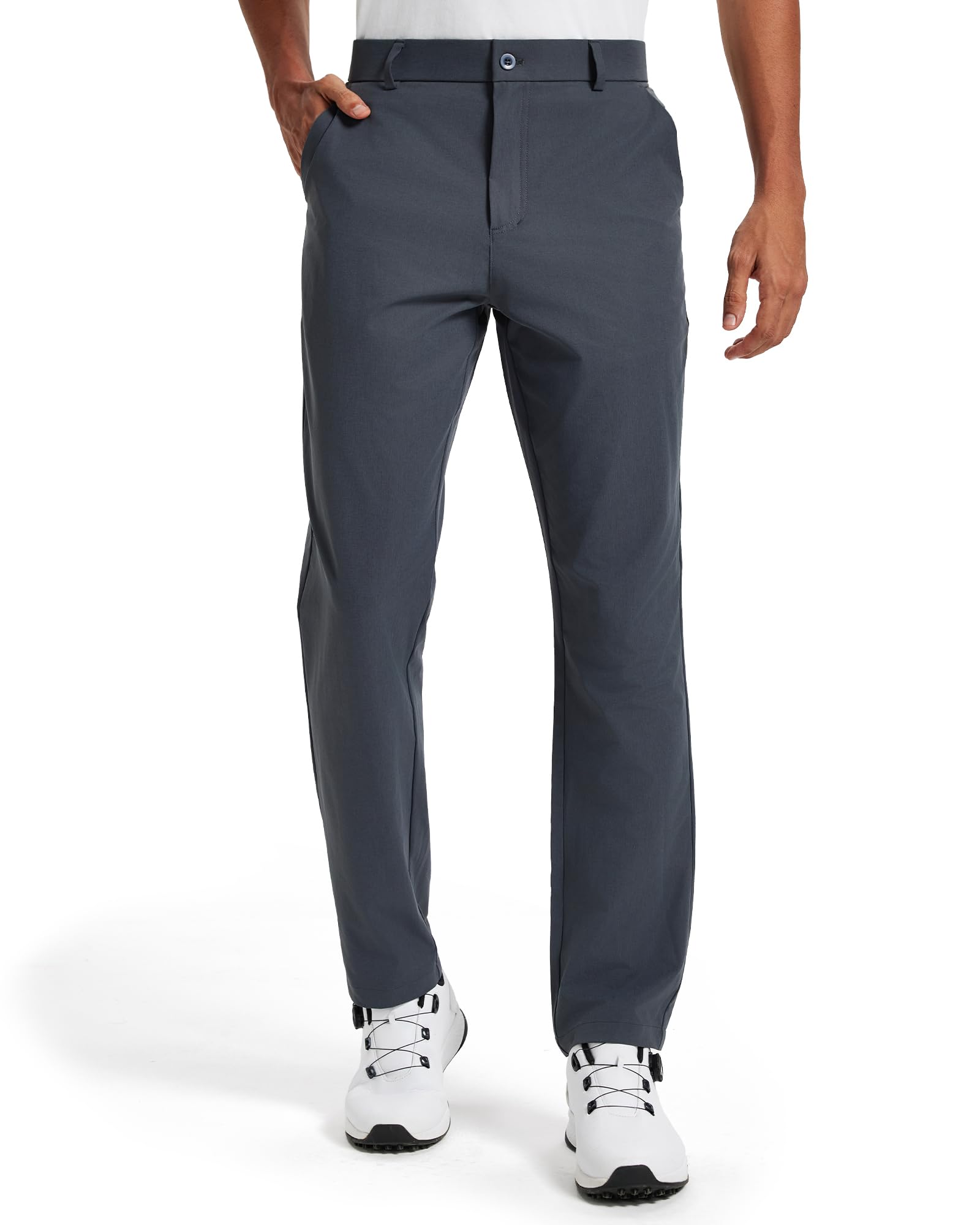 Mens Golf Pants Stretch Chinos