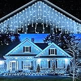 cortinas para balcones exteriores puerto rico 🎄【Fácil de Instalar y Usar】Simplemente fije el cuerpo principal de la tira de luz donde desee instalarlo, la cortina de luces usan enchufes de la UE y las guirnalda navidad son compatibles con todos los enchufes estándar europeos. Operación simple con un solo botón, para que las personas mayores puedan dominar y usar fácilmente.