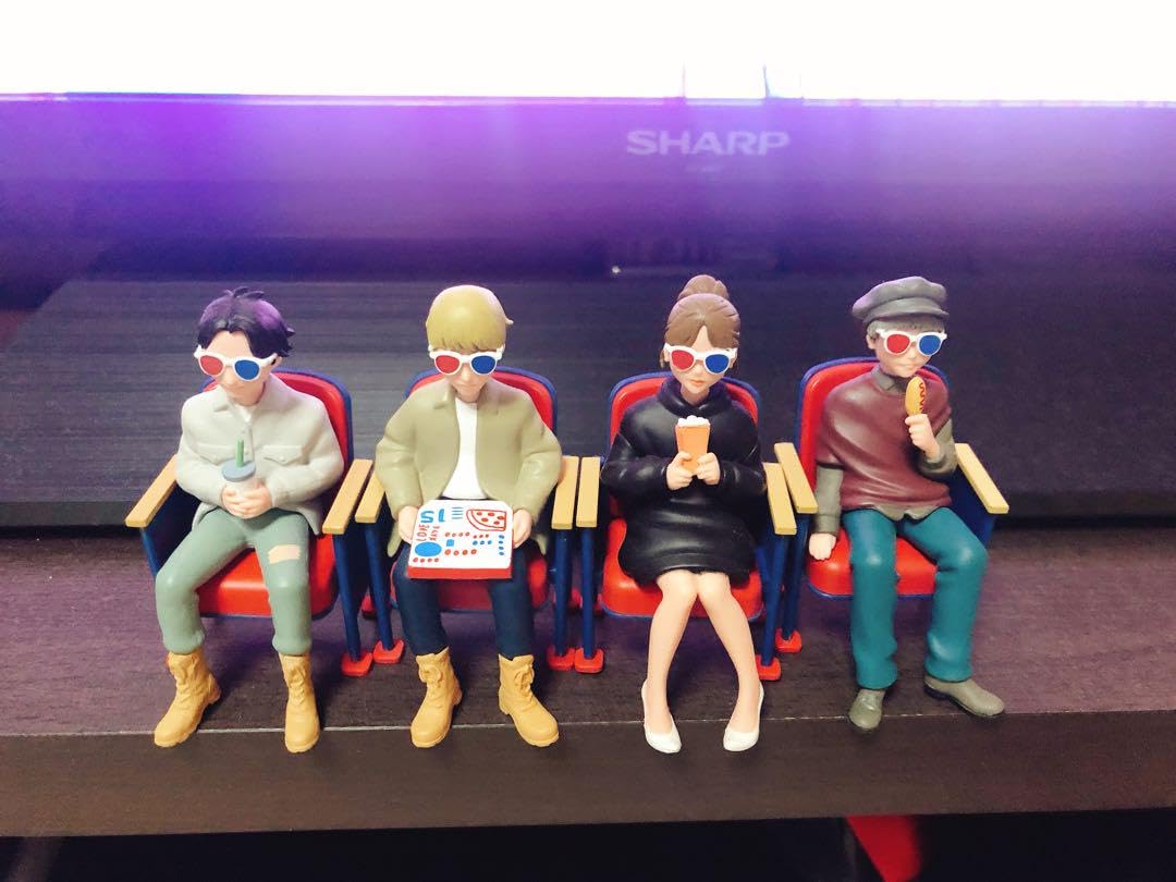 Amazon.co.jp: AAA マグネットフィギュア 3D GLASSES : ホーム