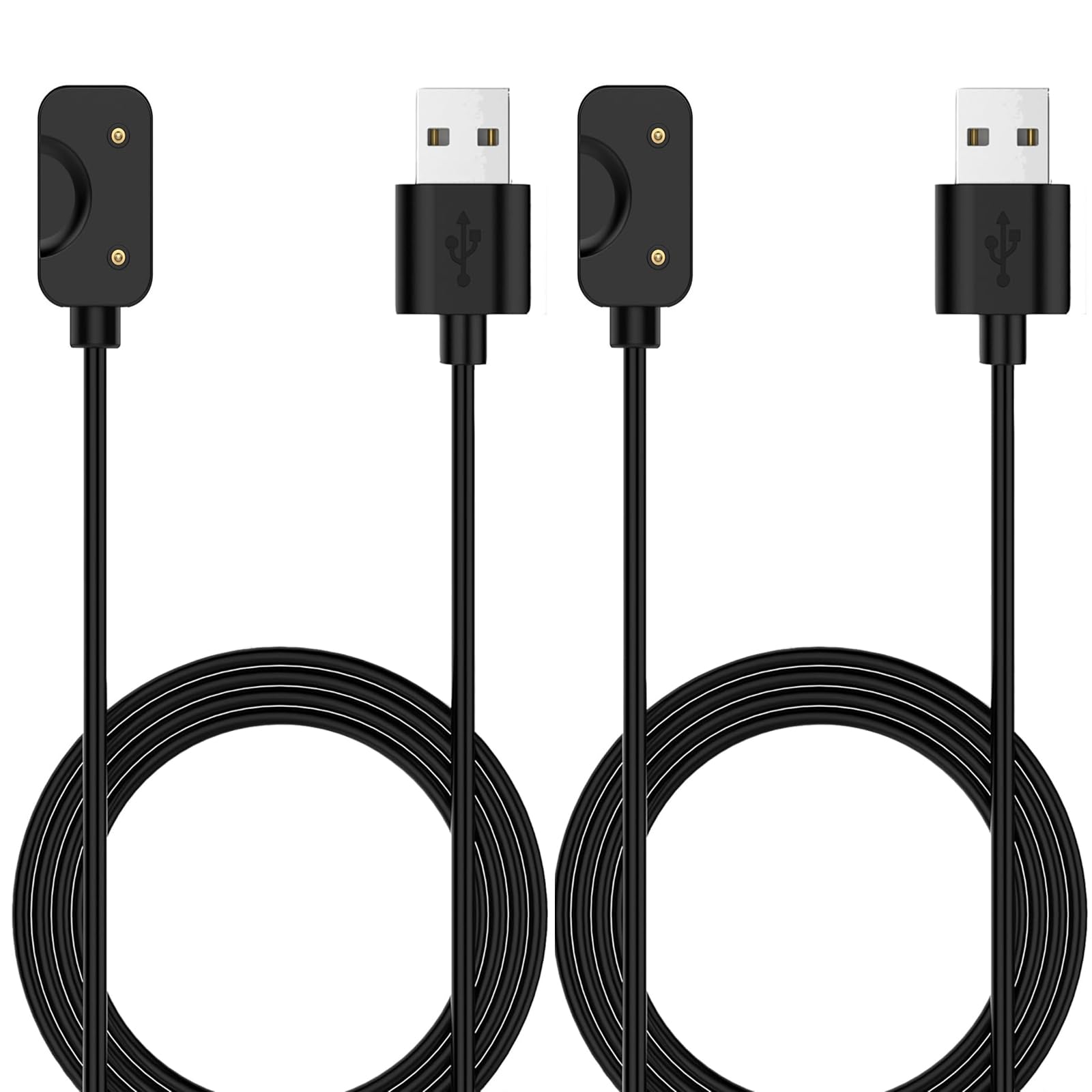 LUCXXI 2 Pack Compatible with Sumsung Galaxy Fit 3 Charger, 3.3FT Replacement USB A Magnetic Charging Cable Cord for Galaxy Fit 3 Smartwatch