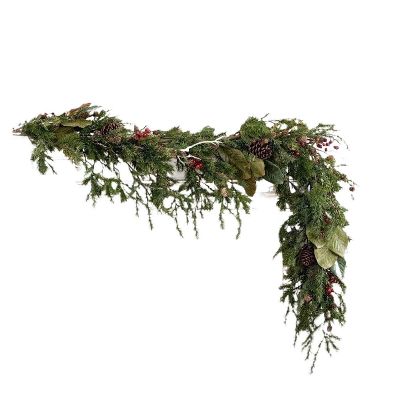 Weihnachts Lametta Künstliche Tannenzweig-Weihnachtsgirlanden Als Dekoration for Den Kaminsims Girlande