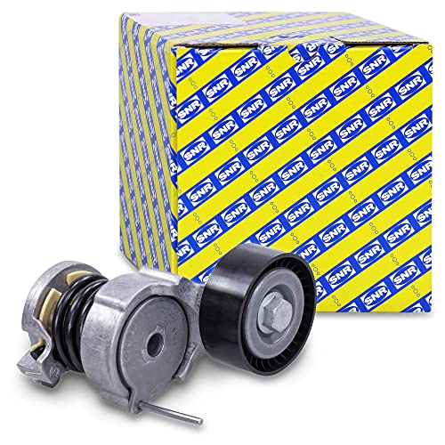 Poulie Tendeur Courroie Poly V SNR GA355,23 - Largeur 26 Mm, Diamètre 76 Mm, Compatible Renault Laguna, Volvo V70, Etc.