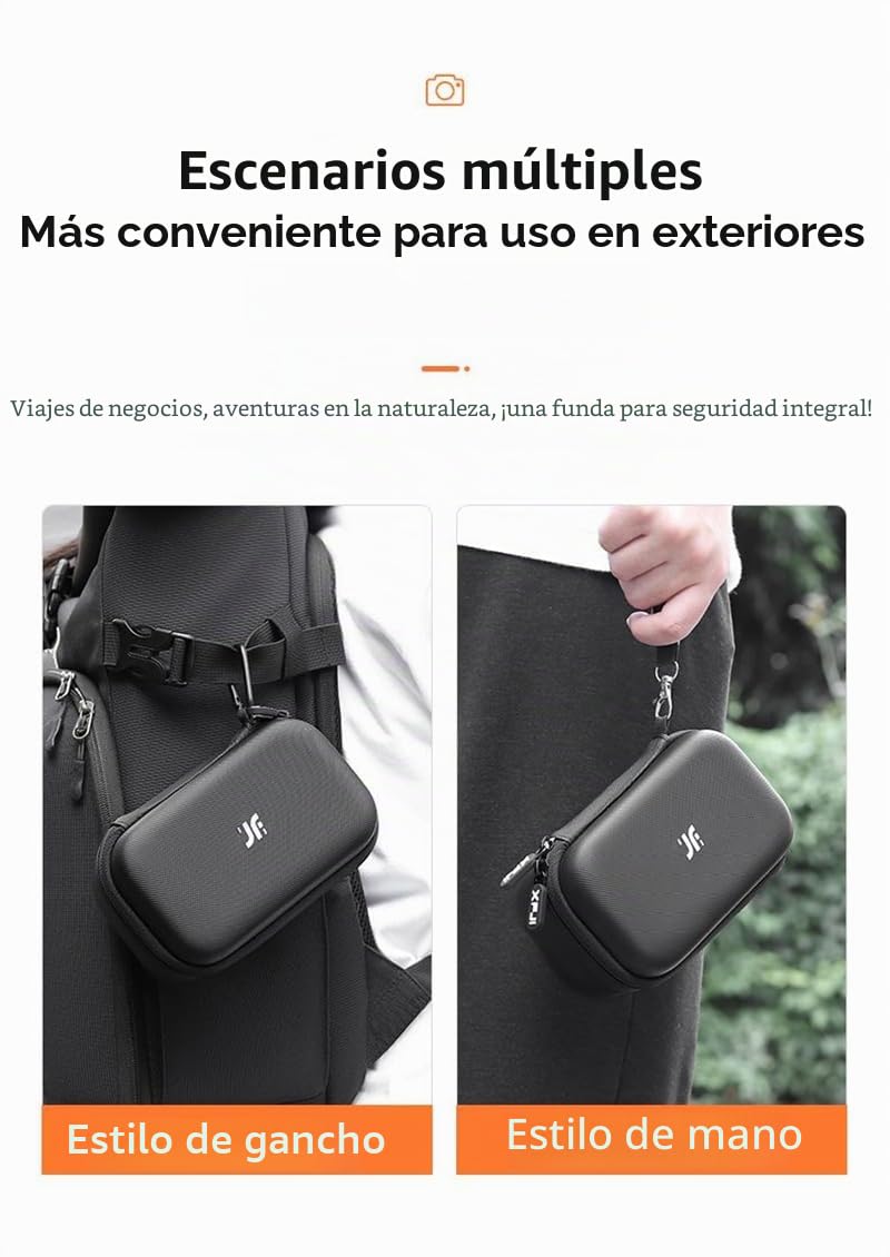Funda de transporte para Insta.360 Ace Pro 2 Xplorer Grip Kit, impermeable, a prueba de golpes, puede ser cámara de almacenamiento, agarre, baterías y adaptador de liberación rápida y otros