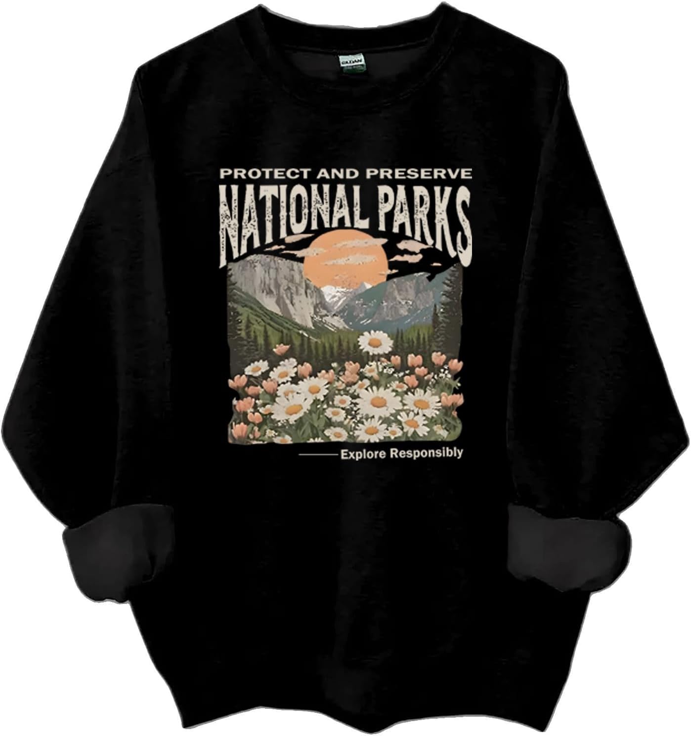 Protect National Parks Sweatshirt, National Park Shirt, Classic Graphic Print Women Men Hoodie