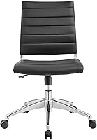 Vista 7 de Modway Jive - Silla de conferencias giratoria sin brazos y respaldo medio, color negro