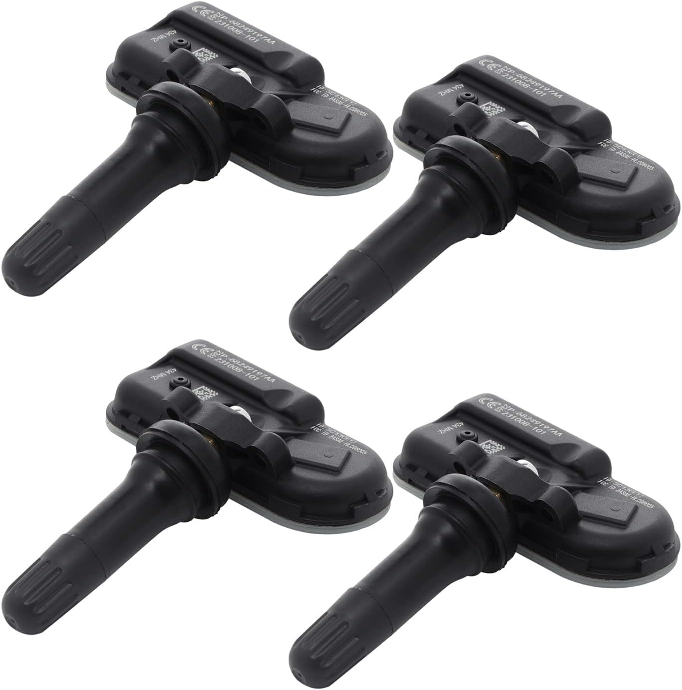 PLDDE 4pcs Tire Pressure Monitoring Sensors 434MHz TPMS