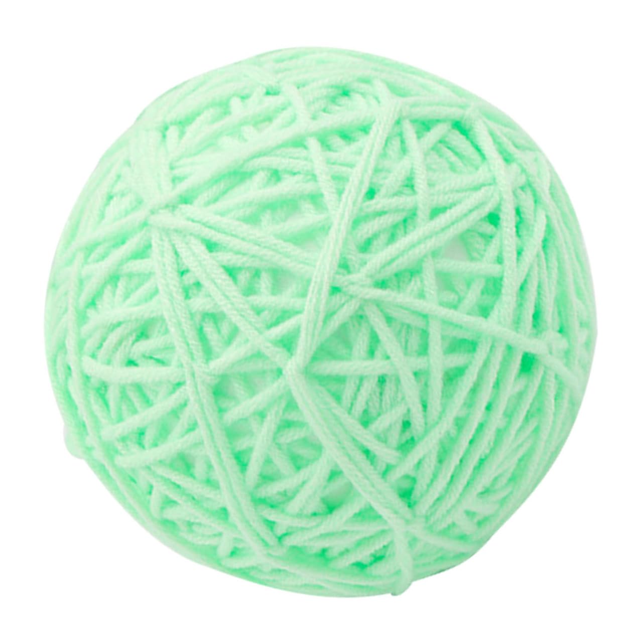 Toddmomy Interactive Cat Ball Durable Pet Scratching Ball for Kittens Fun Engaging String with Noisemaker Bright for Indoor Play Enhance Cat Exercise Bonding