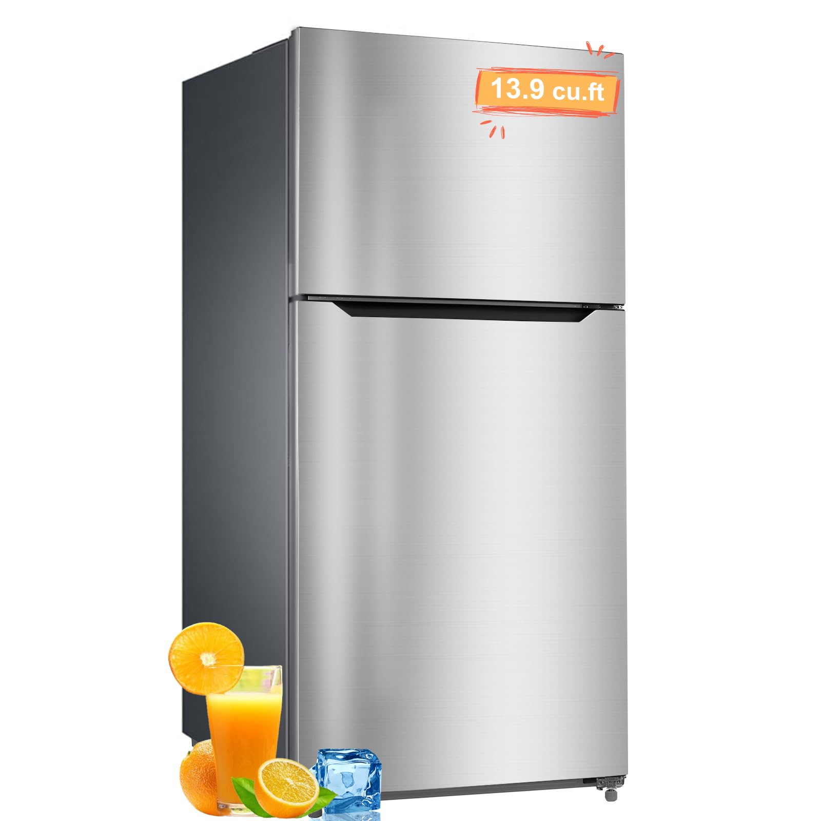 SS 13.9 CuFt Fridge