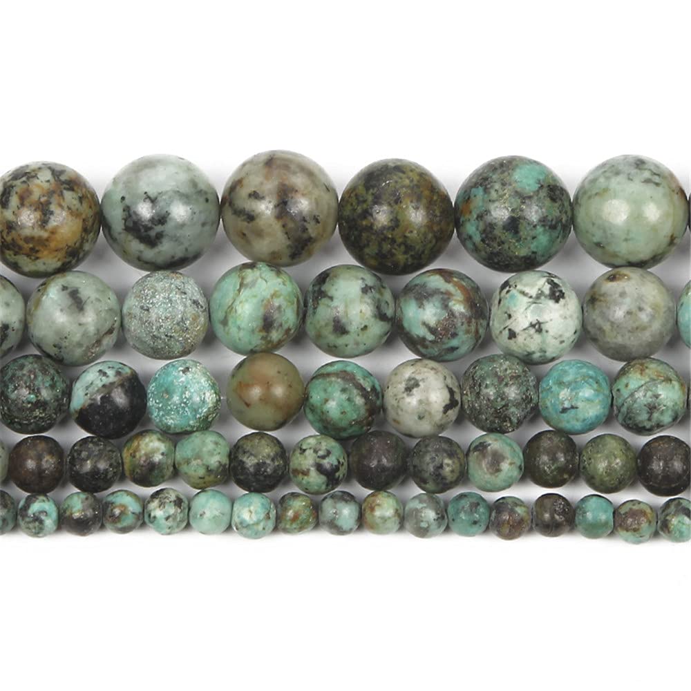 Perles rondes en pierre naturelle veine de pin 12mm pour bijoux Lot de 30