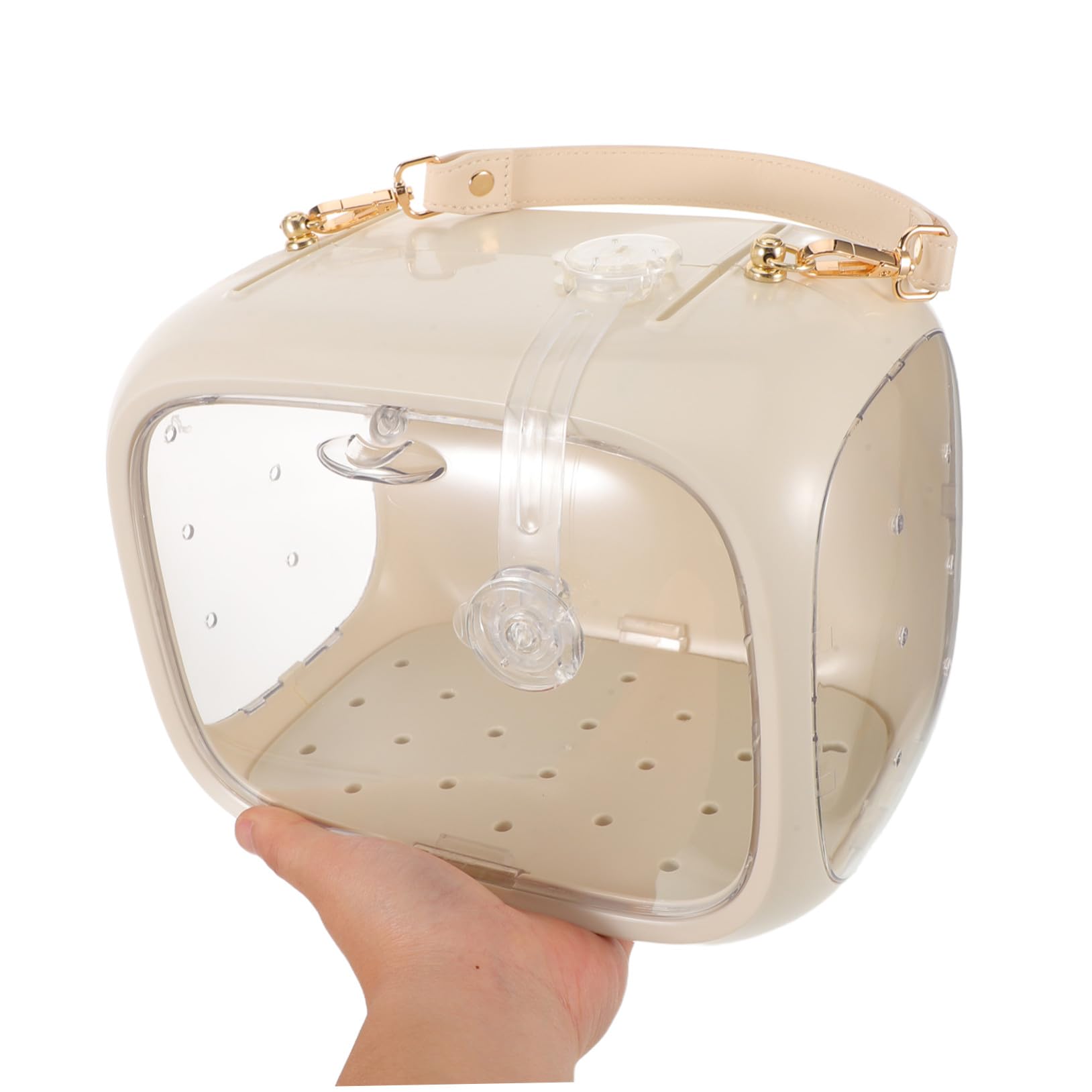 Jaula Portátil para con Cierre Seguro Ventilada y Fácil de Limpiar Bolsa Transporte Pequeña para Periquitos Ninfas y Aves Pequeñas Aviario Viaje Pájaros para Exteriores