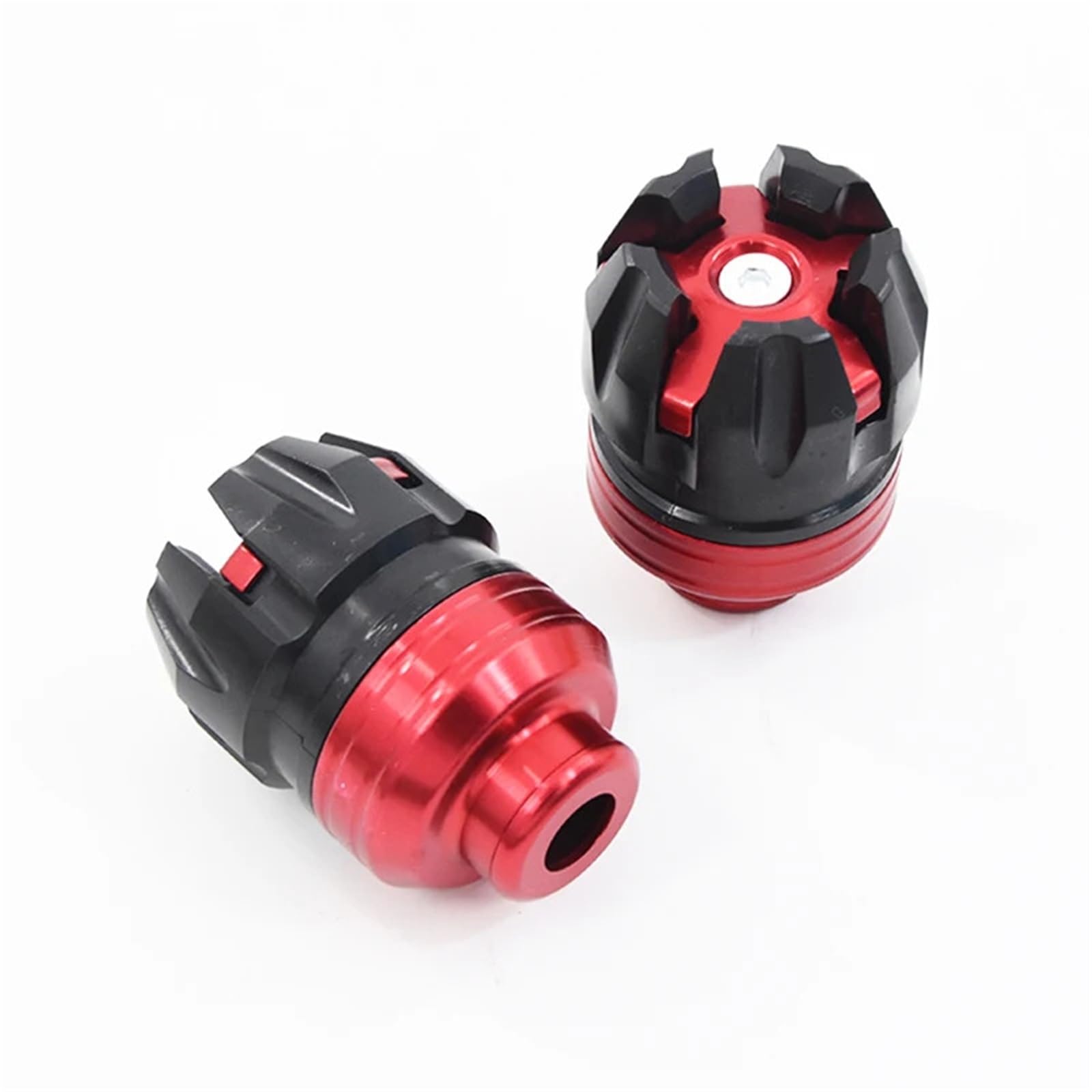Plyhndrc Red Motorcycle Handguards Clutch Lever Hand Guard Prot 1Pair Universal Motorcycle Wheel Protection Crash