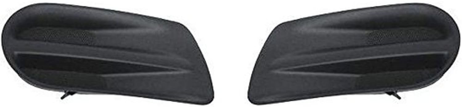 DAT AUTO PARTS Front Left Driver & Right Passenger Side Outer Bumper Fog Light Cover Set of 2 Replacement for 2002-2005 Ford Explorer Black Textured FO1036103 FO1036104 1L2Z17K946CAB