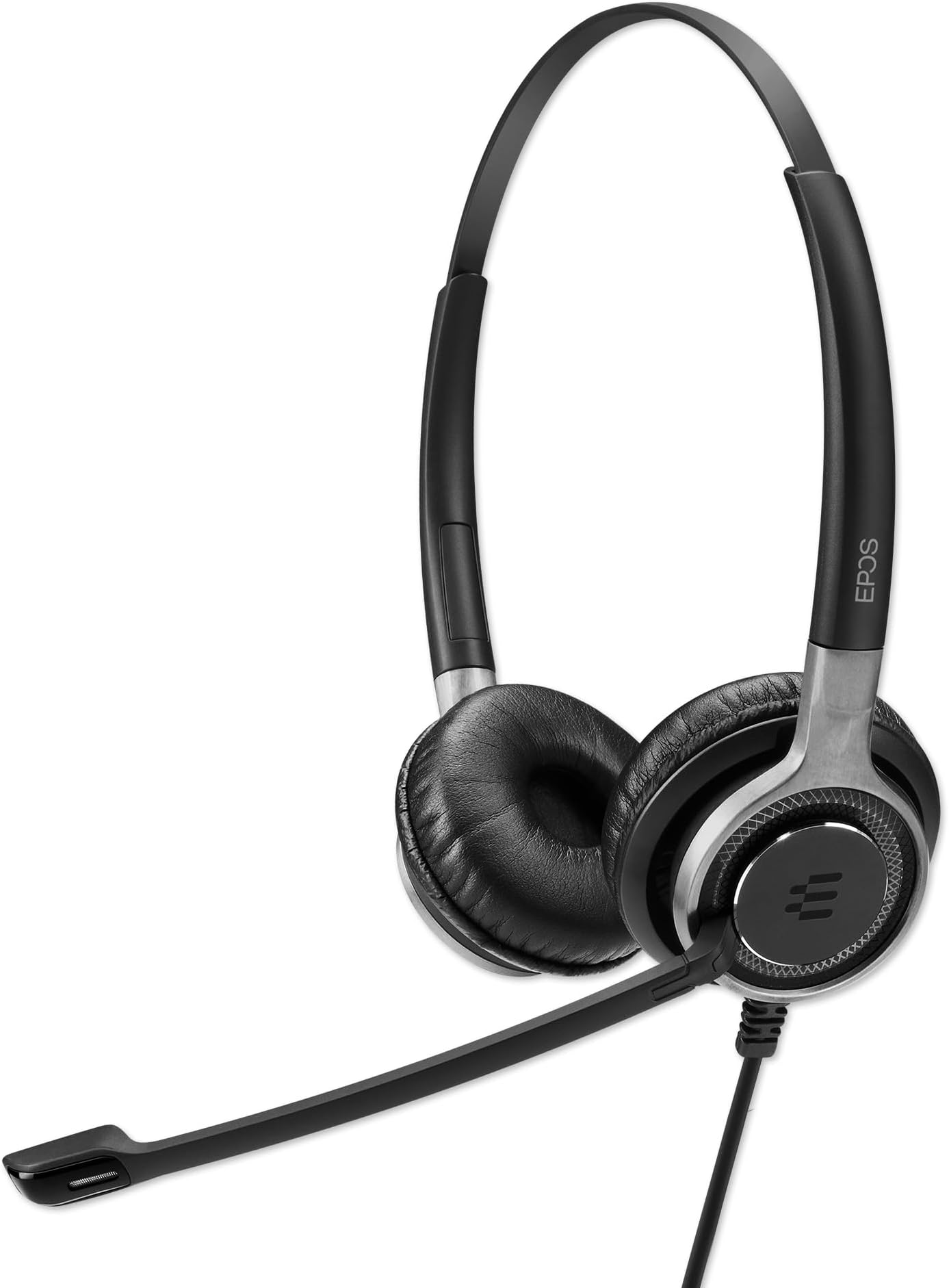 Impact SC 665 USB - Professional Double-Sided Headset with 3.5mm Jack and Detachable USB Cable, Microsoft Teams Certified