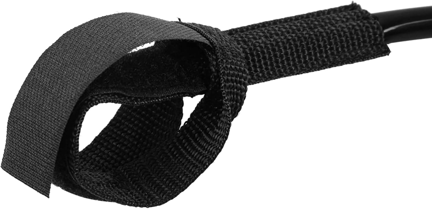 flexman 2Pcs Surfing Leash String, Adjustable TPU Secure Windsurfing Harness Lines, Windsurfing Equipment Leash Surfboard Surfing Accessory