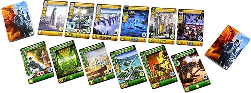 Miniatura 7 de Es un maravilloso juego de mesa mundial: construye tu imperio en este juego de cartas estratégico para niños y adultos, a partir de 14 años, 1-5