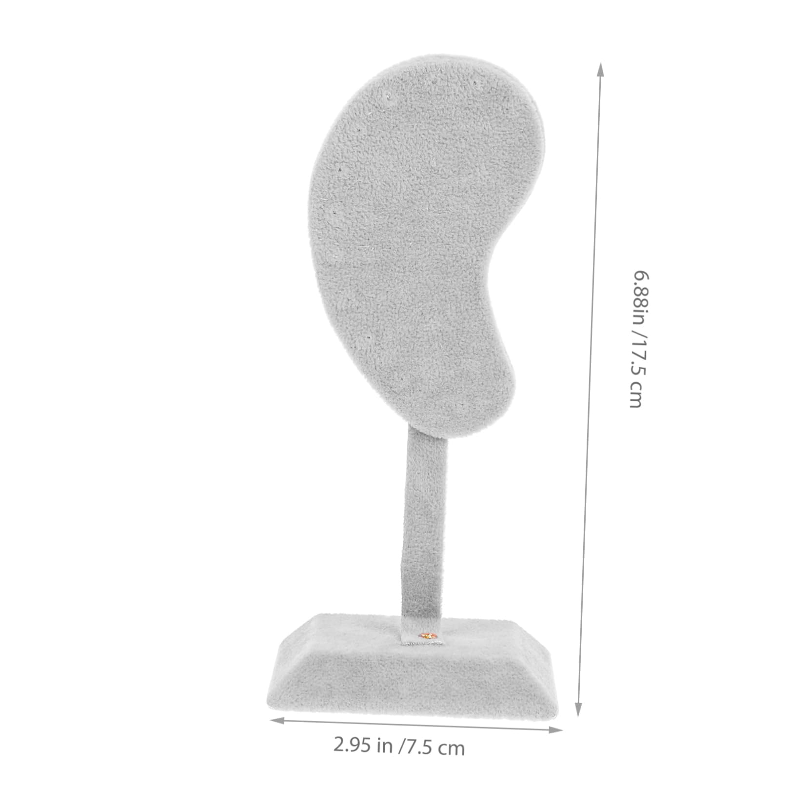 Jewelry Display Stand Shape Organizer Schmuckohrohrschern Ohrringe Chic Design für Einzelhandelsgeschäfte Home Trade Messen langlebiger praktischer Ohrringhalter EIS Jewelry