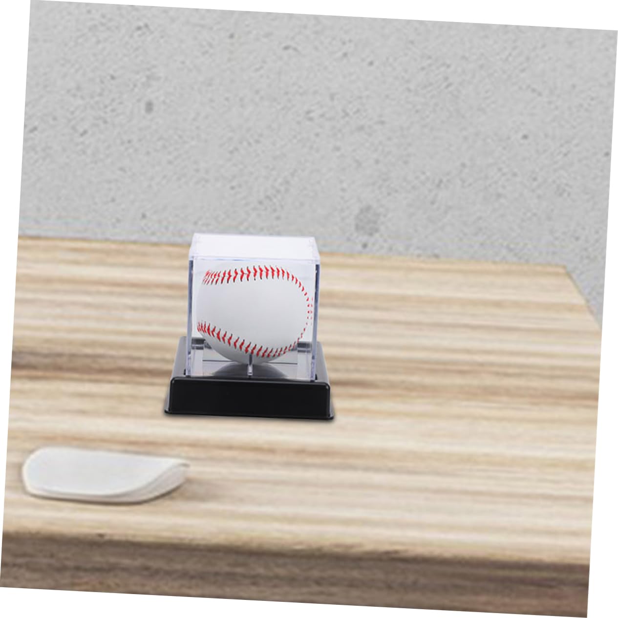 POPETPOP 3 Zestawy Przezroczyste Pudełko Do Przechowywania Tennies Display Case Baseball Uchwyt Na Wyświetlacz Przypadku Z Daszkiem Etui Na Z Daszkiem Kostki Wyświetlacz 3 sztuki*3