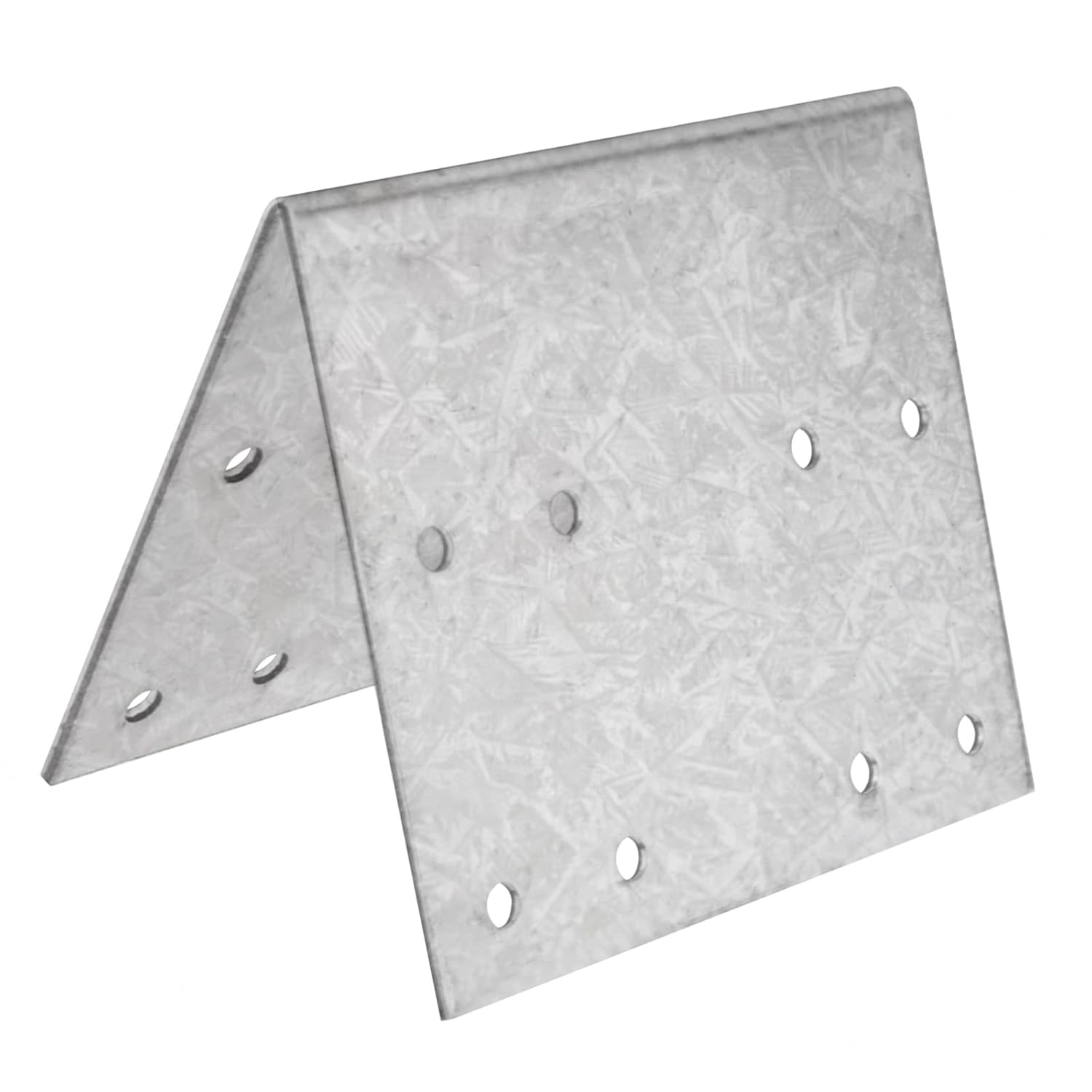 4 Pcs Inside 45Degree Plate Connector, 3½×4 inches Steel Tie Plate