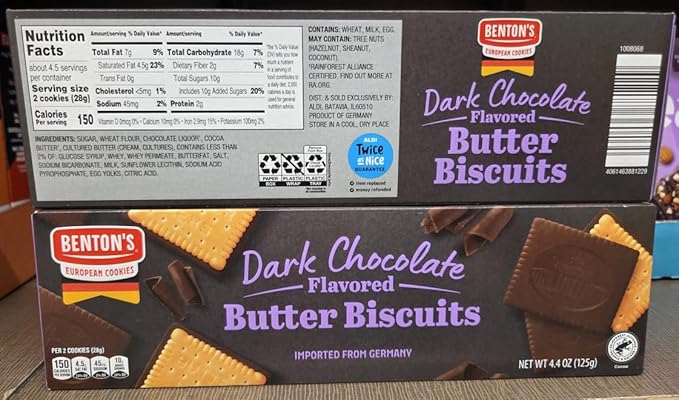 Specially Selected Mantequilla Cookie Recubierta Chocolate Oscuro 125g Dos Cajas miniatura 2
