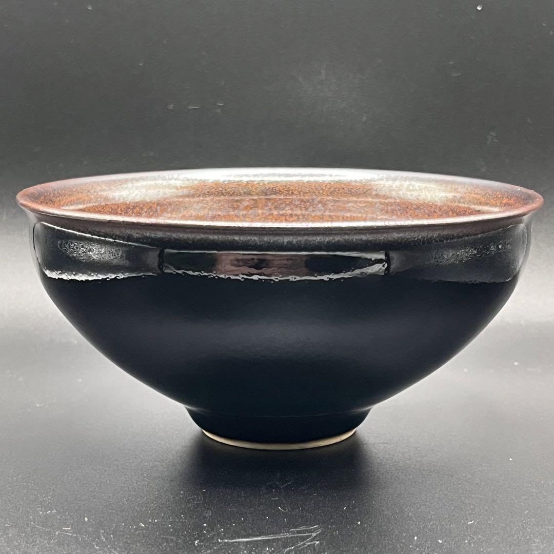 天目抹茶碗野中拓 Amazon.co.jp: 151 野中拓造黎明天目碗 検 茶道具茶器抹茶碗日本工芸