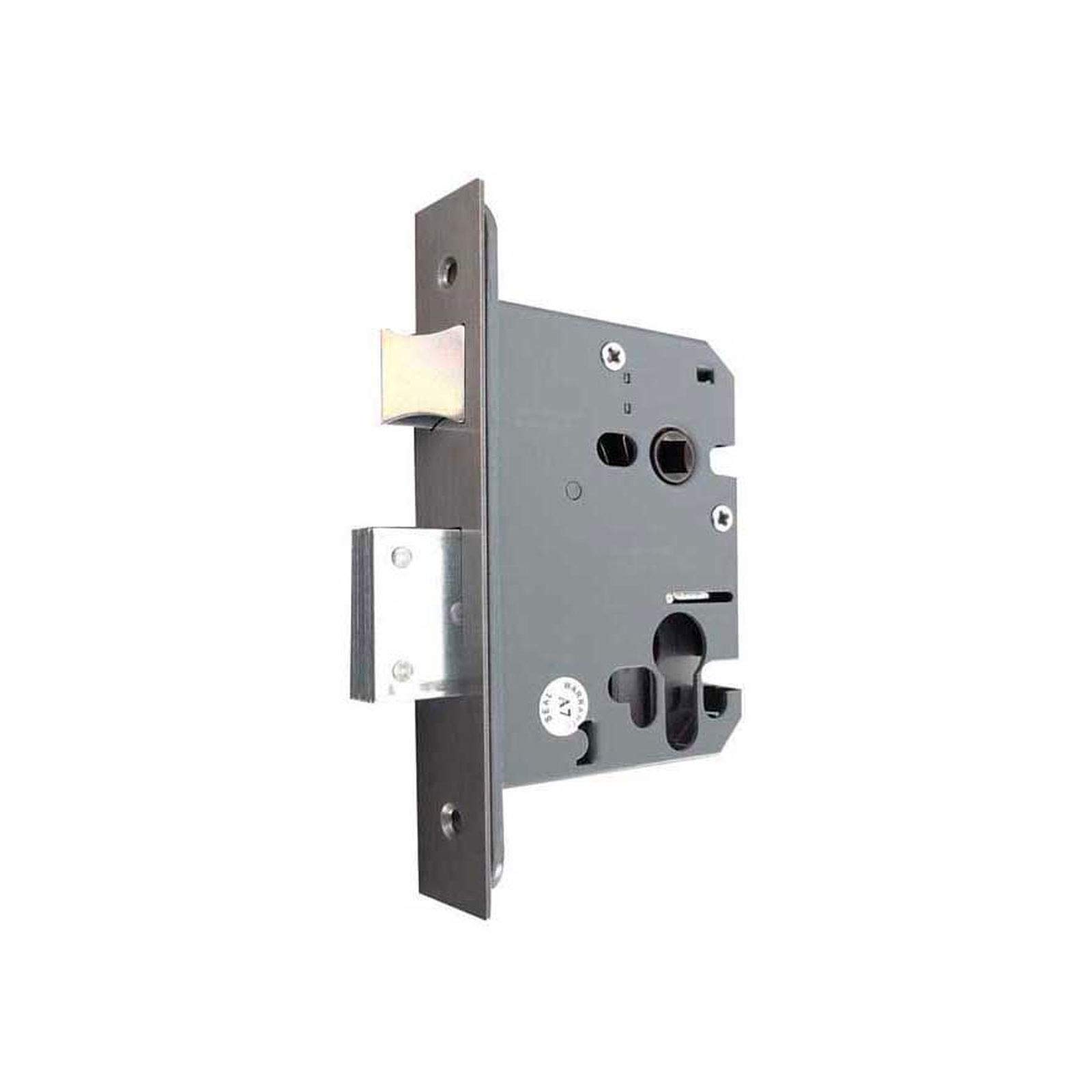 Jedo Euro Profile Sash Lock - 76Mm - Satin Stainless Steel