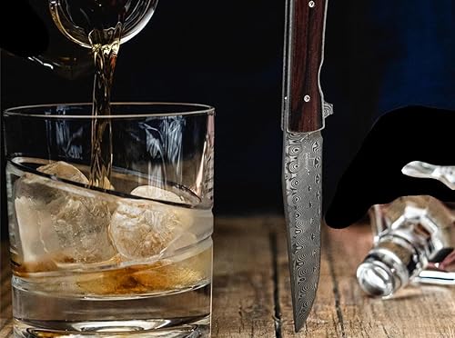 Miniatura 5 de Cuchillo de bolsillo Boker Plus Urban Trapper Cocobolo Damasteel