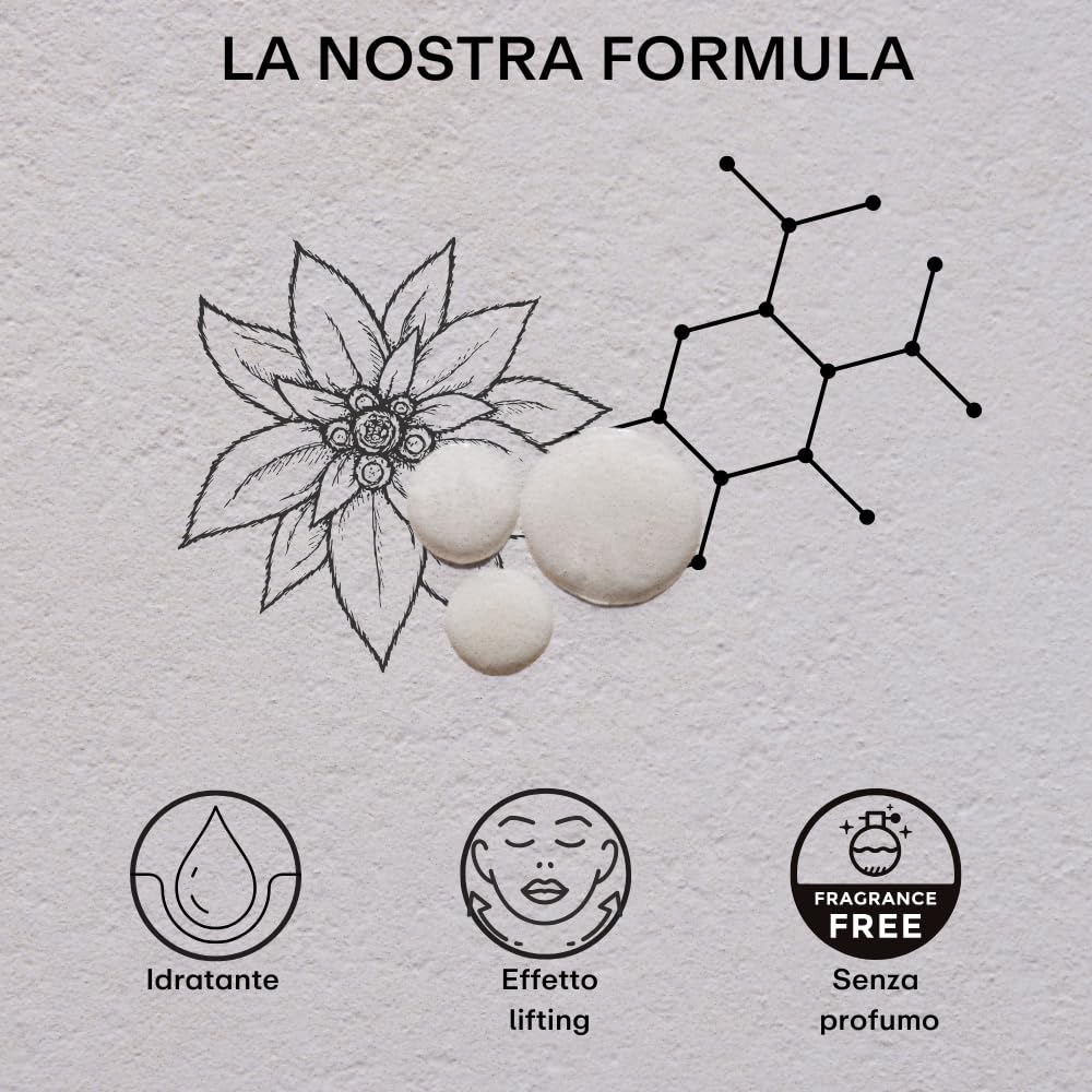 FD Dolomites Intensive Serum, Gocce di Acido Ialuronico puro al 100%, Siero filler ad azione immediata. Il Lifting che cancella gli Anni anche dal Contorno Occhi. Senza profumo. 30ml