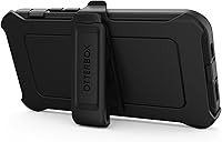 Vista 5 de OtterBox iPhone 15 Plus and iPhone 14 Plus Defender Series Case - Black, screenless, Rugged & Durable, with Port Protection, Includes Holster Clip