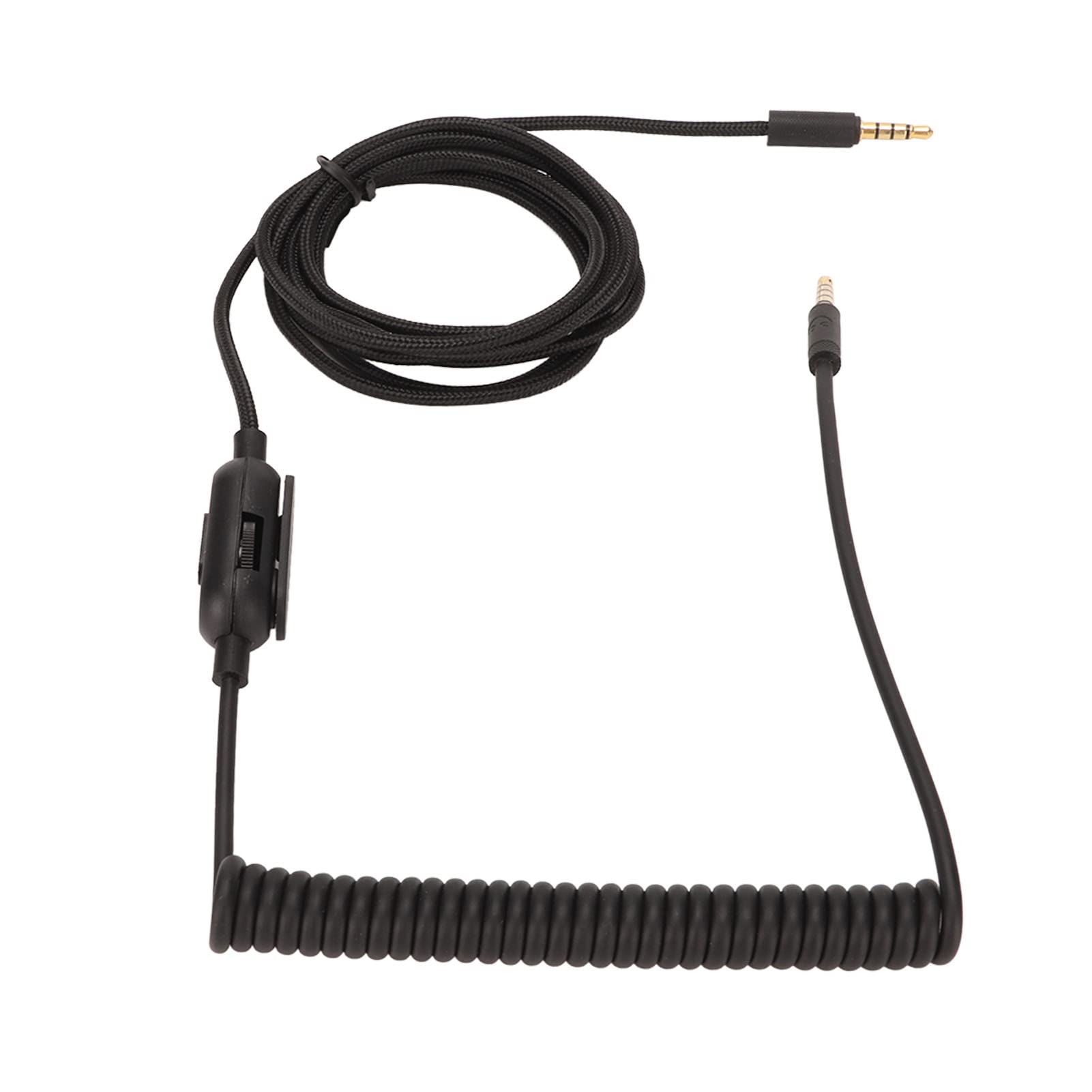 Kopfhörerfederkabel, 3,5 Mm Stecker auf 3,5 Mm Stecker Spiralkabel für G433 G233 G Pro G Pro X, für, für One Controller, PC, für, für Android Usw