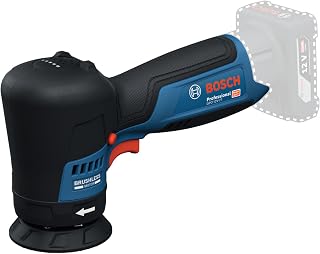 12V System Cordless Polisher GPO 12V-77 (incl. Mounted 77mm Velcro Backing pad, polishing Foam Cut pad 77mm)