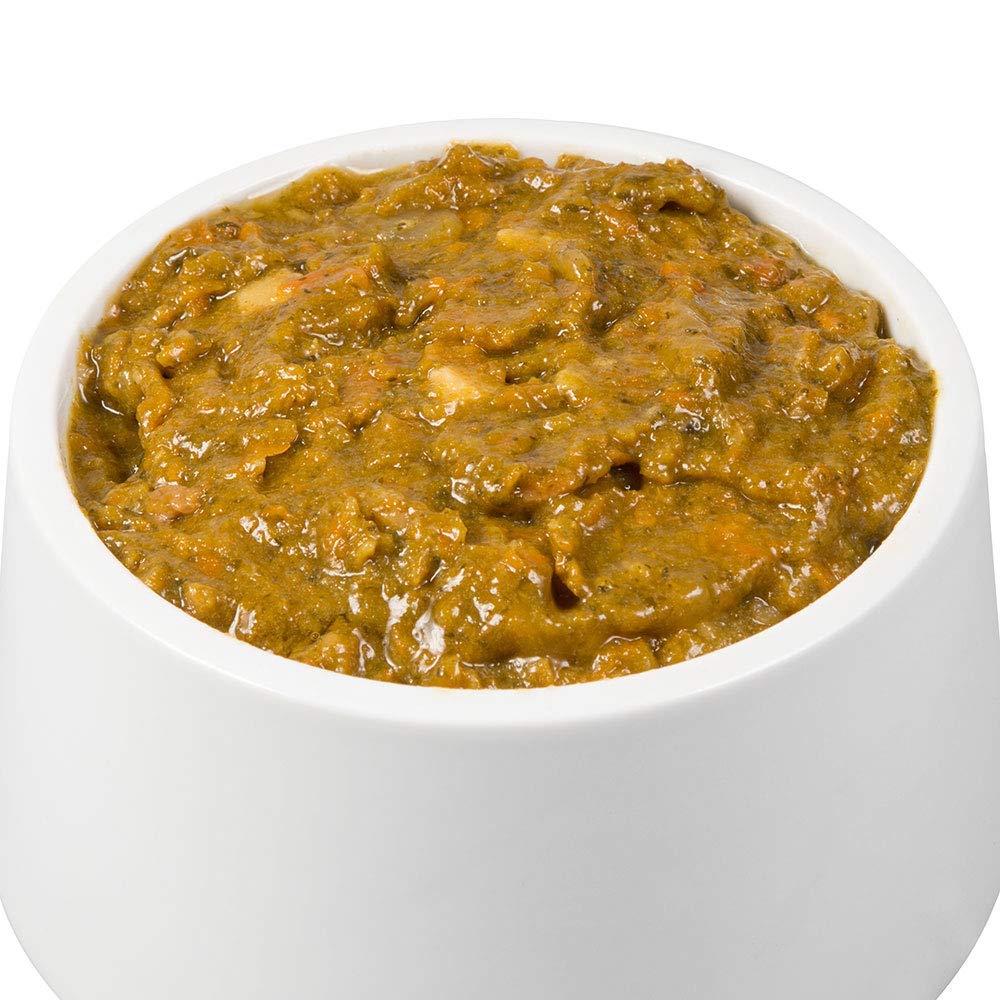 Sanoro Bio-Hundefutter Gemüse/Obst Mix 3 - Premium-Qualität - Kartoffel, Karotte, Brokkoli, Apfel - vegetarischer Barf-Zusatz (12 x 400 g)
